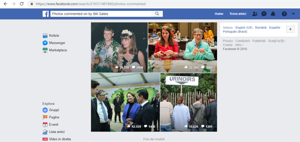 Facebook OSINT: come ricavare informazioni tramite specifiche Query