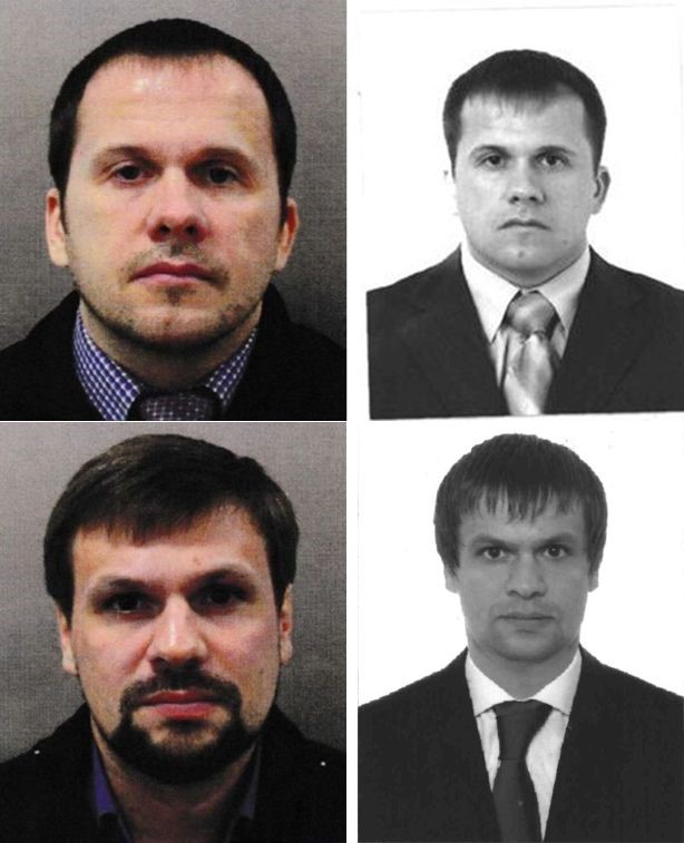 OSINT: Alexander Petrov e Ruslan Boshirov, rispettivamente alias "Eduard Shishmakov" e "Eduard Shirokov".