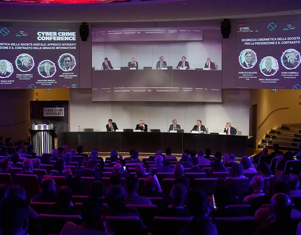 cybercrime conference Sicurezza cibernetica della società digitale: approcci integrati per la prevenzione e il contrasto delle minacce informatiche