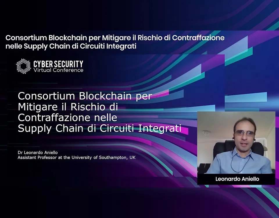 Replay "Consortium Blockchain per Mitigare il Rischio di Contraffazione nelle Supply Chain di Circuiti Integrati" di Leonardo Aniello