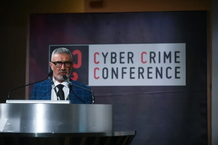 Pier-Luca Toselli alla 14ª Cyber Crime Conference - Pier-Luca Toselli alla 14ª Cyber Crime Conference