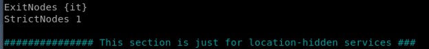 A Case History: Exit Through the Tor