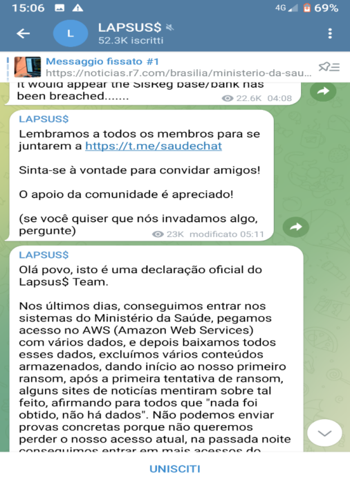 Il modello di business della cybergang Lapsus$ Team - L’importanza della leva comunicativa e del fattore umano