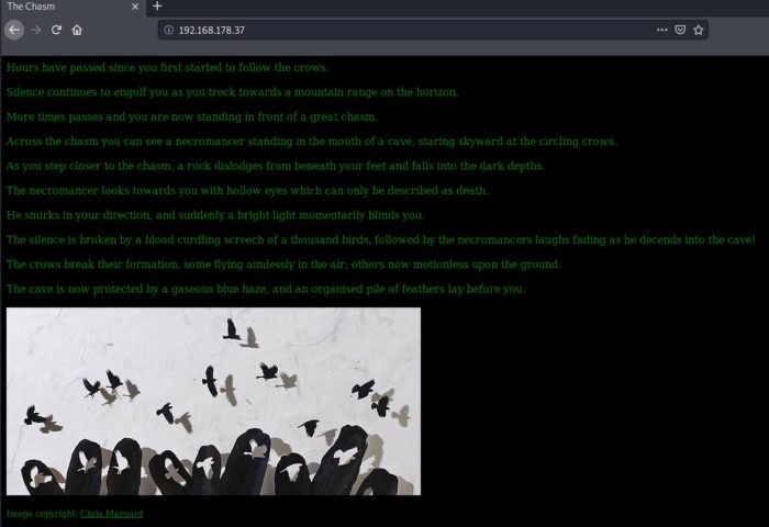 A case history: CTF Necromancer - Parte 1