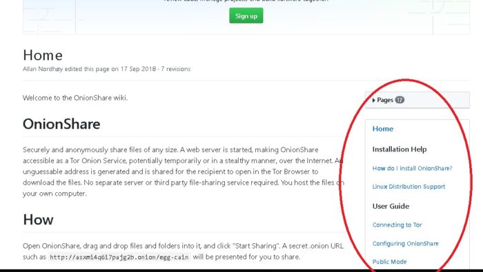 Onionshare, trasferire i file in modo anonimo e sicuro sfruttando la rete TOR
