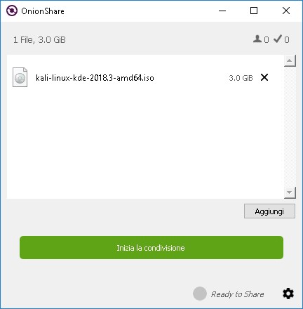Onionshare, trasferire i file in modo anonimo e sicuro sfruttando la rete TOR