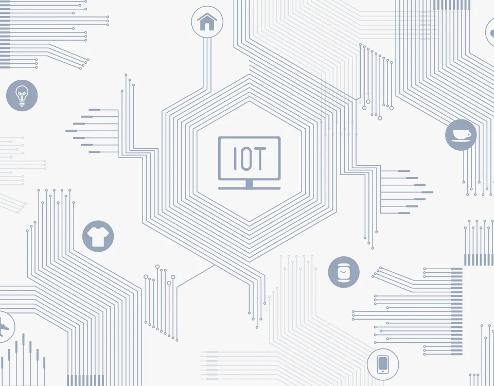 Penetration test: superficie d'attacco per un dispositivo IoT, evidenziando le componenti critiche e le potenziali vulnerabilità nella rete e nelle comunicazioni.