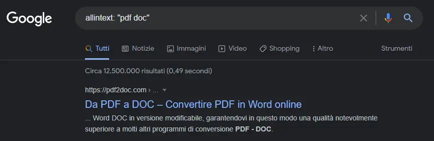 OSINT: Search Engine di Google