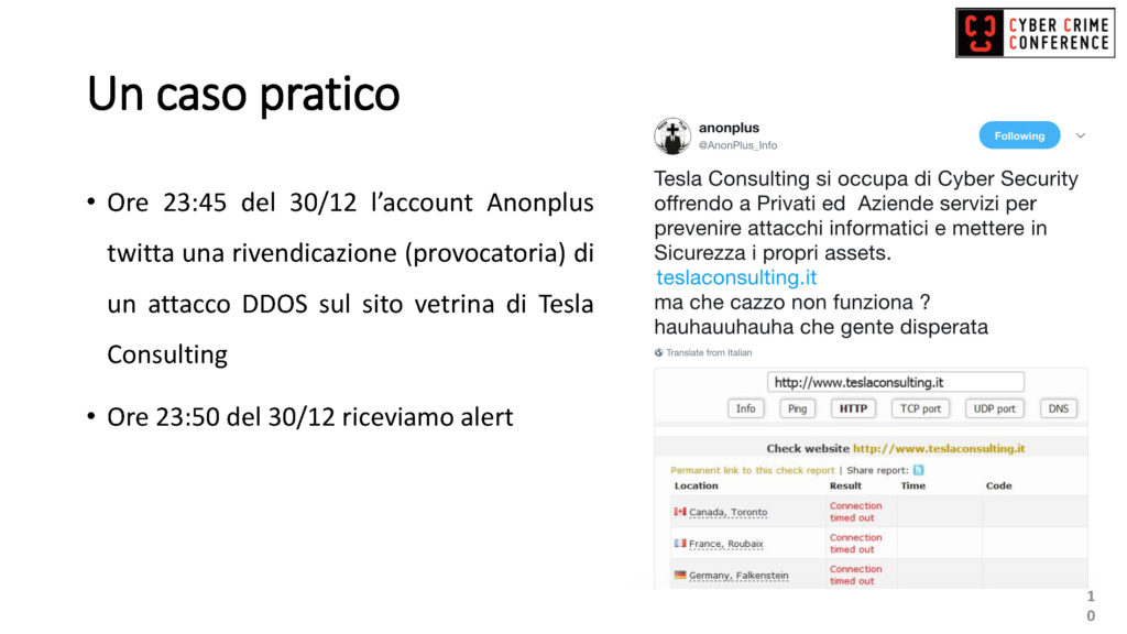 Atti Convegno Cyber Crime Conference 2018 – Stefano Fratepietro