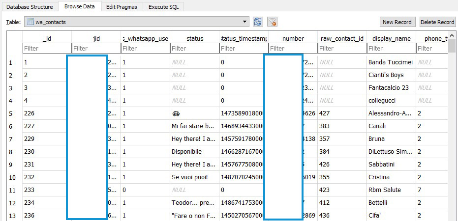 WhatsApp Forensics