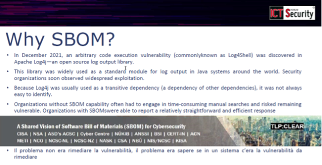 Gli ecosistemi digitali sotto attacco: Supply Chain Security, NIS2 e l'importanza degli SBOM