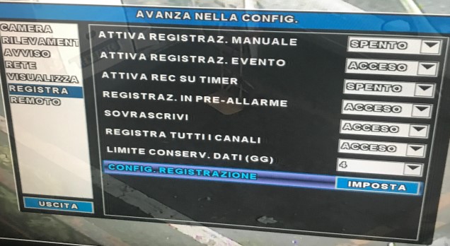 Analisi forense dei sistemi di videosorveglianza