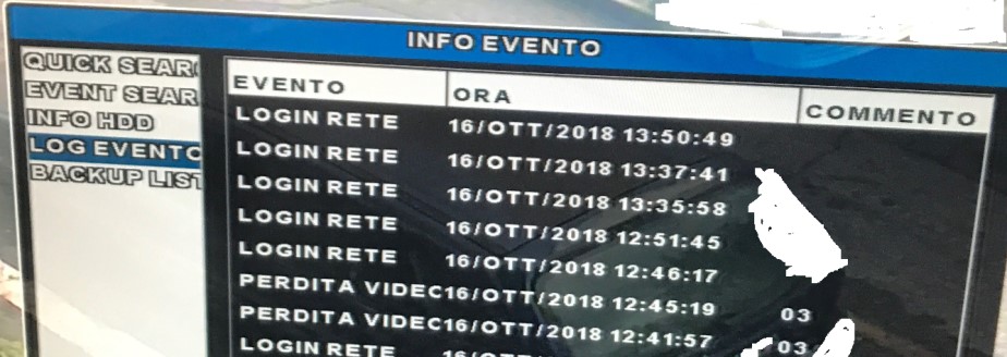 Analisi forense dei sistemi di videosorveglianza