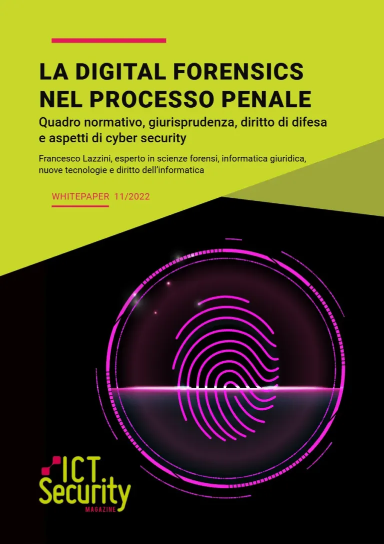 Cloud Computing Forensics: Peculiarità e Indicazioni Metodologiche