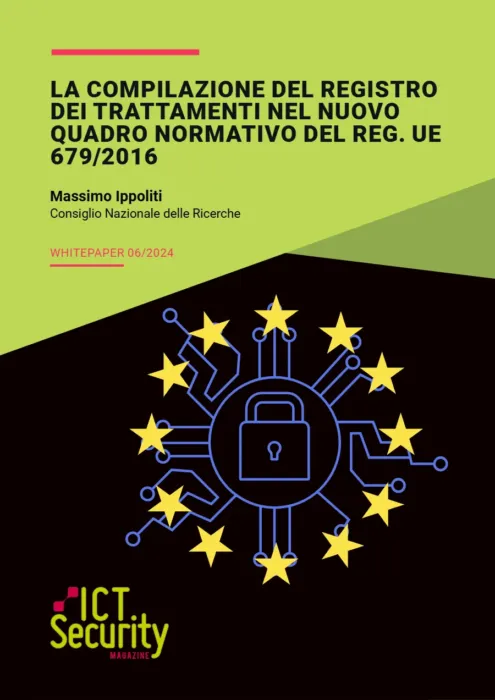La compilazione del Registro dei trattamenti nel nuovo quadro normativo del Reg. UE 679/2016