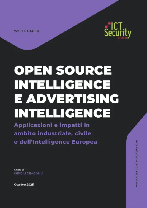 Open Source Intelligence e Advertising Intelligence: applicazioni e impatti in ambito industriale, civile e dell’intelligence europea