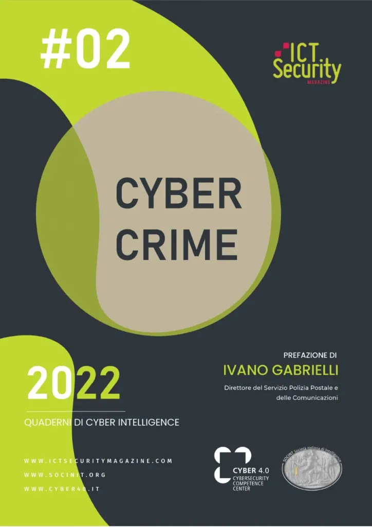 Copertina del whitepaper Quaderni di Cyber Intelligence #2