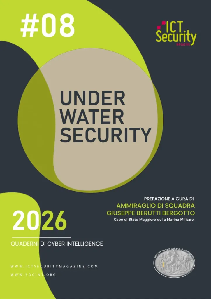 Copertina del whitepaper Quaderni di Cyber Intelligence #8