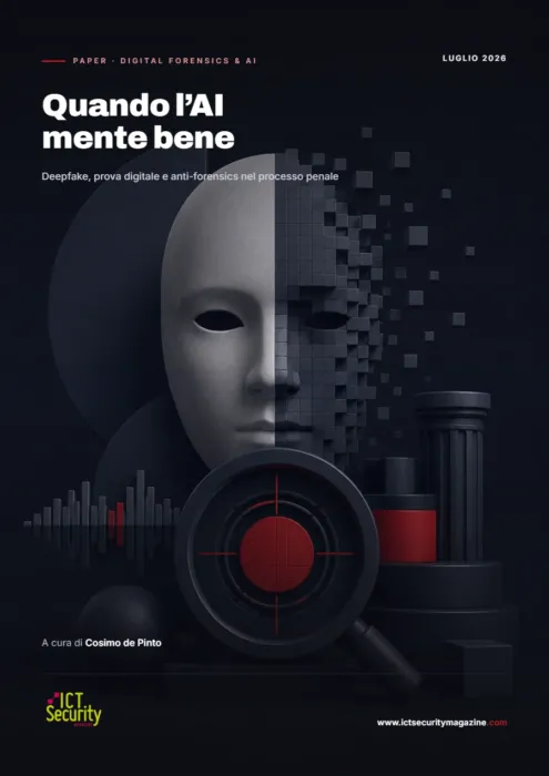 Quando l'AI mente bene: deepfake, prova digitale e anti-forensics nel processo penale