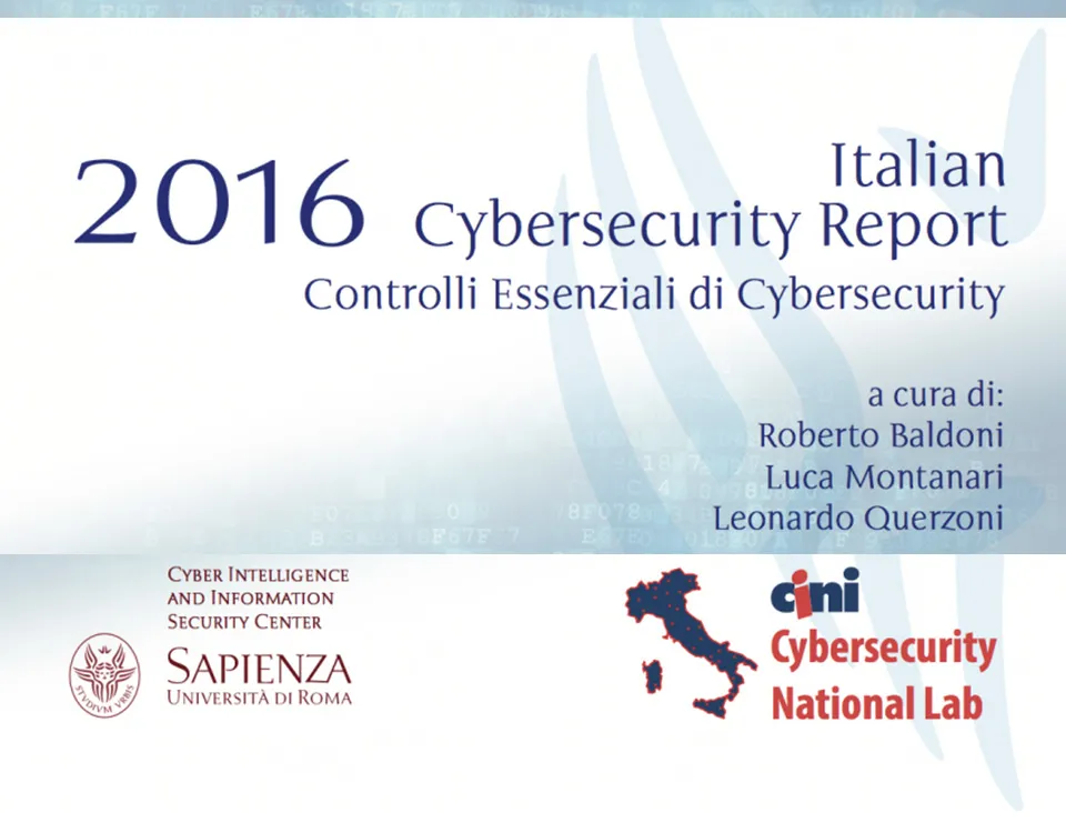 5 Controlli Essenziali di Cybersecurity per PMI dal Italian Cyber Security Report 2016