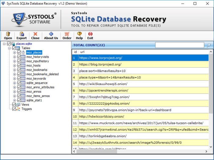 Analisi forense di Tor Browser Bundle su sistemi Windows