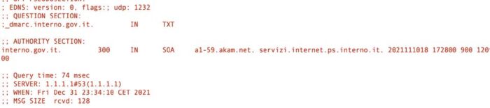 E-mail spoofing di Istituzioni e P.A.