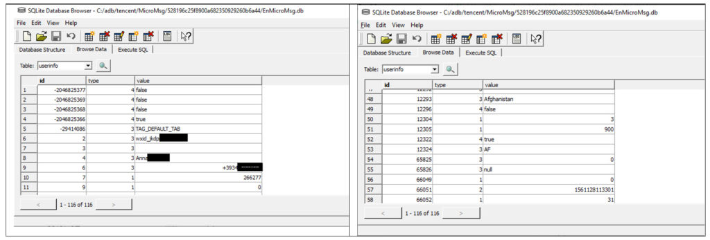 WeChat Forensics – parte II