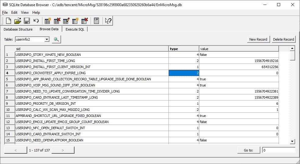 WeChat Forensics – parte II