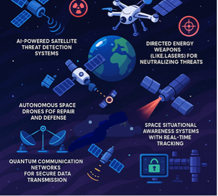 Cybersecurity nel dominio spaziale: una breve panoramica critica dei rischi
