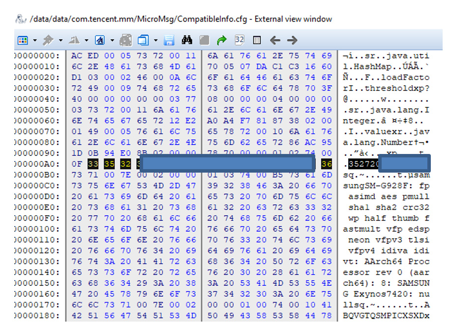 WeChat Forensics – parte II