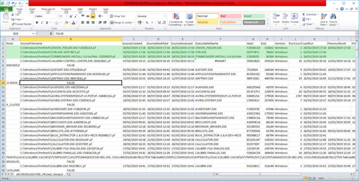 Analisi forense di Tor Browser Bundle su sistemi Windows