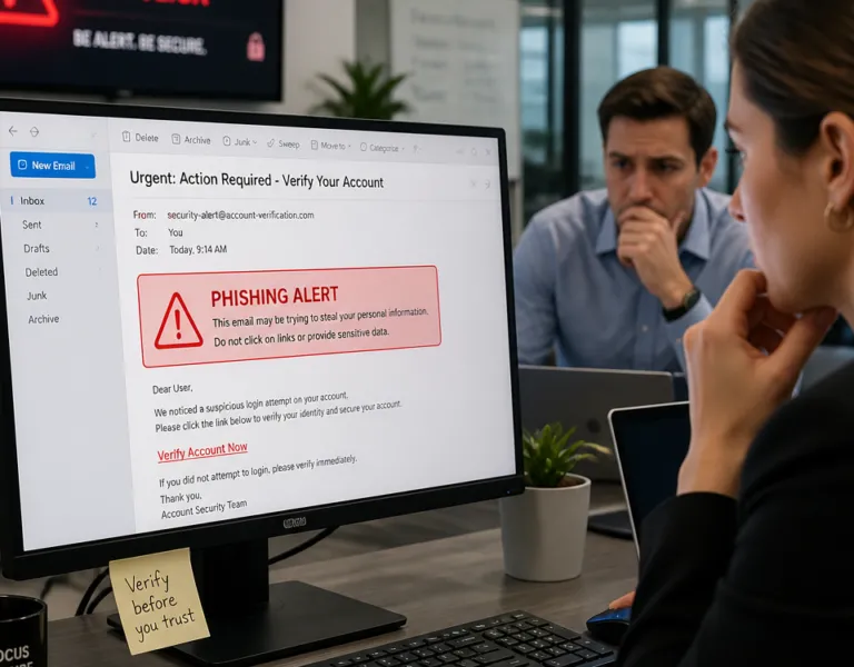 Formazione in cybersecurity e vulnerabilità al phishing: relazione tra awareness, comportamento degli utenti e sicurezza digitale.