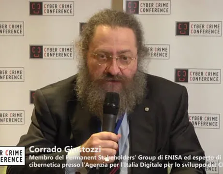 Corrado Giustozzi - Intervista al Cyber Crime Conference 2016