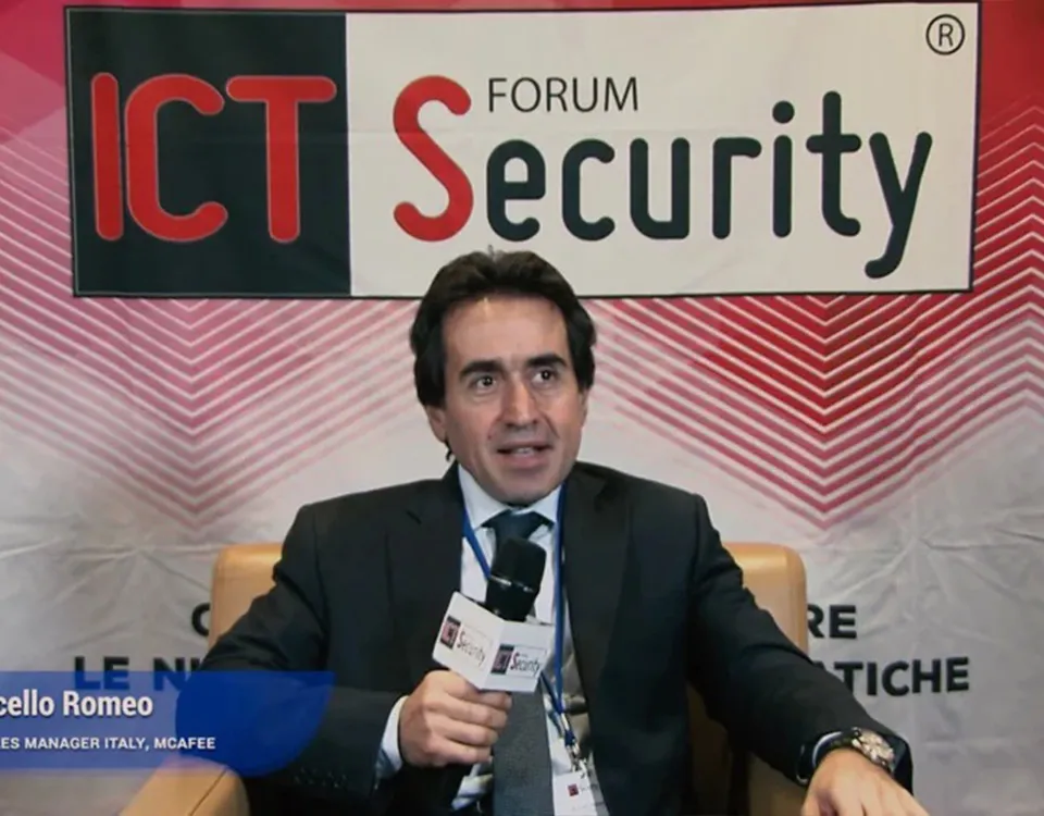 Marcello Romeo - Intervista al Forum ICT Security 2018