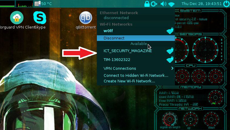 KRACK attack: simulazione di un attacco al protocollo WPA2
