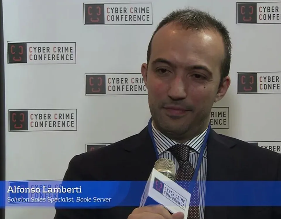 Alfonso Lamberti - Intervista al Cyber Crime Conference 2018