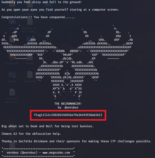 A case history: CTF Necromancer – Parte 3