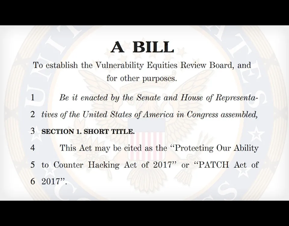 Il Cyber Arsenale dei "malware di stato" e il Protecting our Ability To Counter Hacking Act “PATCH Act”