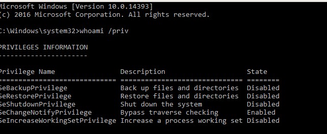 Minacce alla cybersecurity: privilege escalation in Windows utilizzando i privilegi di backup