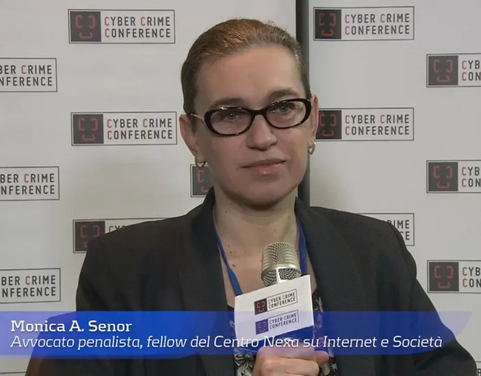 Monica A. Senor - Intervista al Cyber Crime Conference 2018