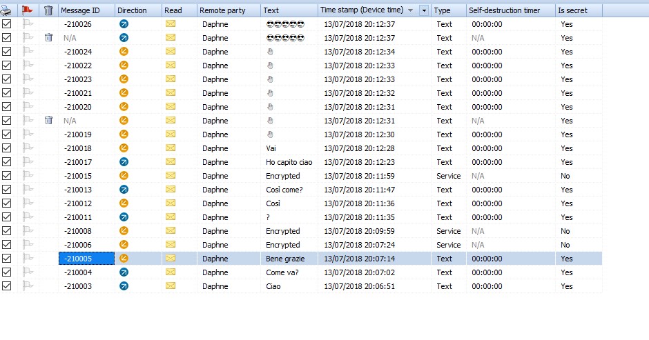 Telegram Android Forensics – II parte