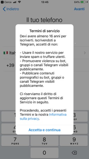 Telegram Messenger Forensics - 1 parte