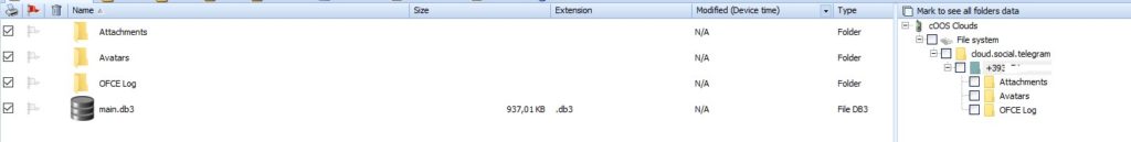 Telegram Messenger Forensics - 1 parte