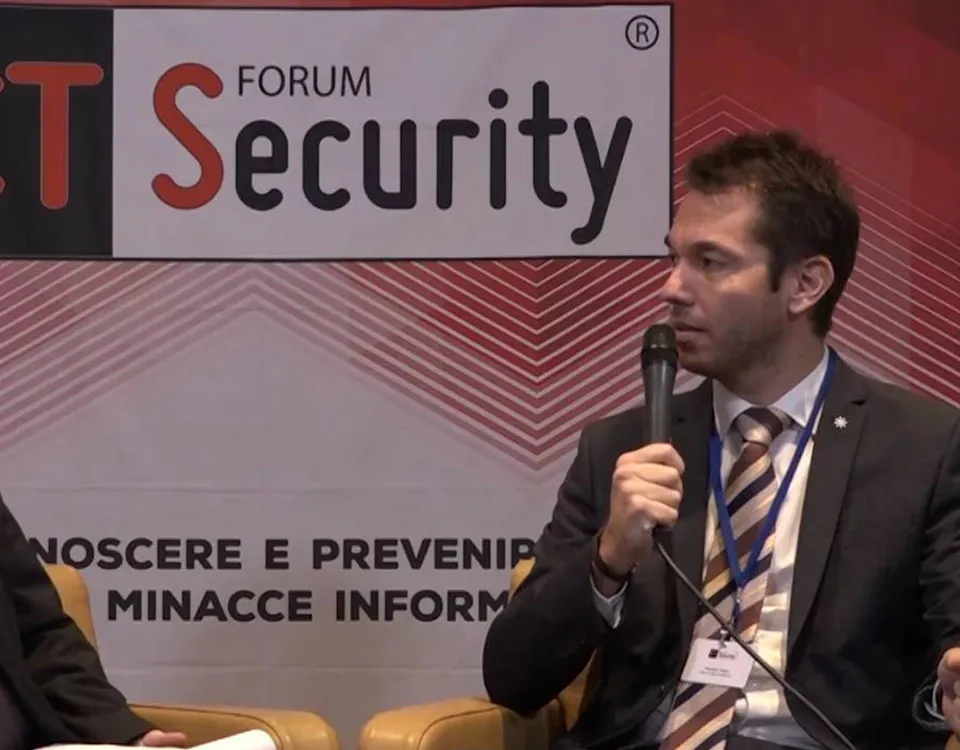 Daniele Matyas Tieghi - Intervista al Forum ICT Security 2017