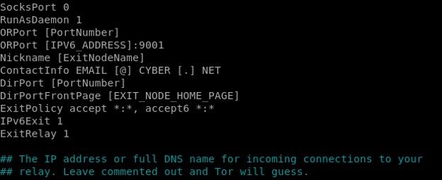 A Case History: Exit Through the Tor