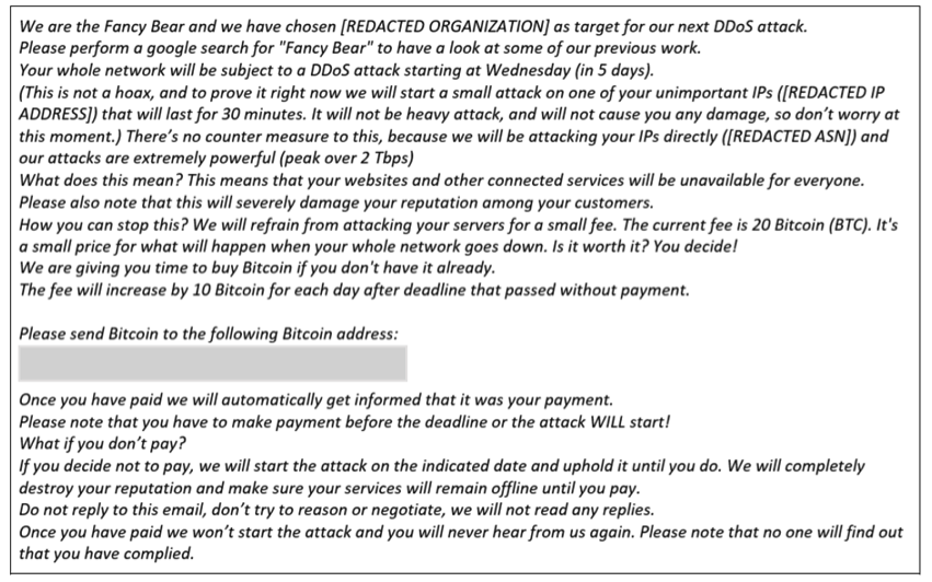Gli attori della minaccia ransomware