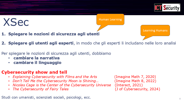 Explainable Security: dalle fiabe alla cybersecurity - quando Cenerentola insegna l’autenticazione multifattore