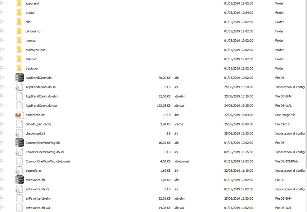 WeChat Forensics – parte II