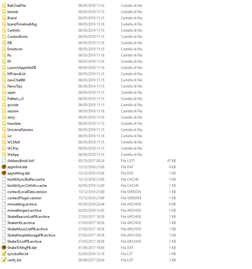 WeChat Forensics – parte I